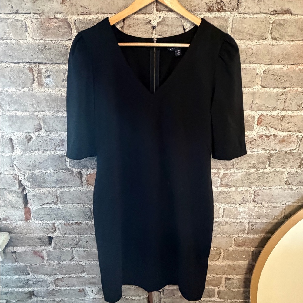 Banana Republic Classic Black Mini Dress
